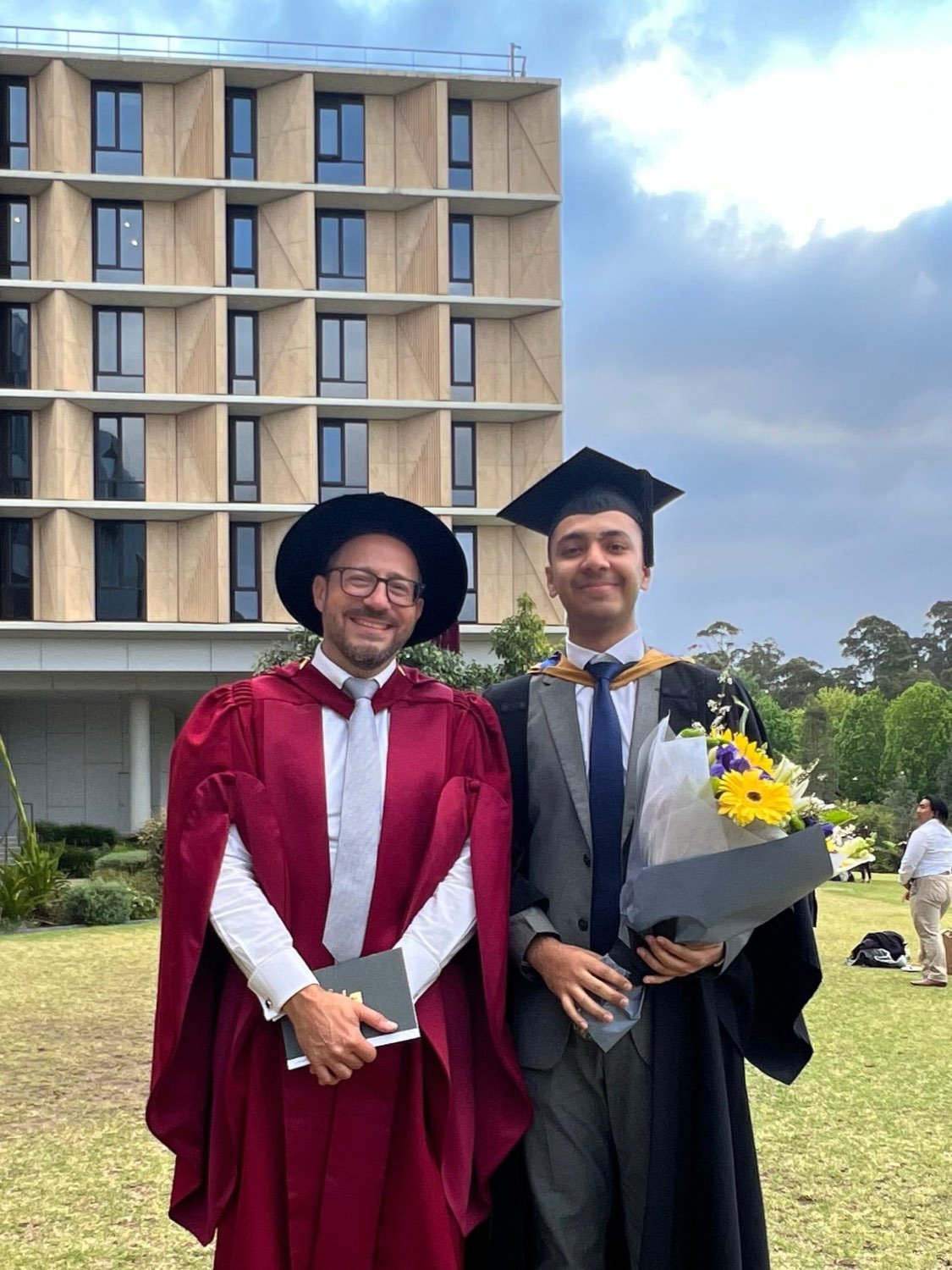 With Master of Marketing faculty members